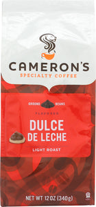 CAMERONS COFFEE: Dulce De Leche Coffee Ground, 12 oz