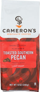 CAMERONS COFFEE: Coffee Ground Toasted Southern Pecan, 12 oz