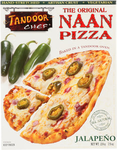 DEEP INDIAN KITCHEN: Jalapeño Naan Pizza, 7.90 oz
