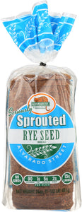 ALVARADO STREET BAKERY: Sprouted Rye Seed Bread Organic, 24 oz