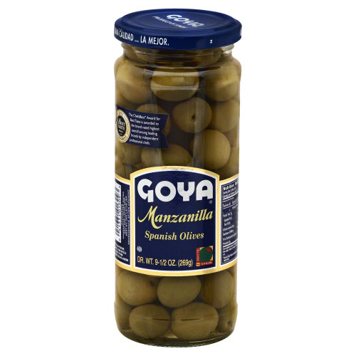 GOYA: Olives Manzanilla, 9.5 oz