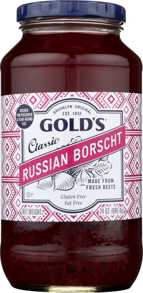 GOLDS: Gold’s Russian Borscht Soup, 24 oz
