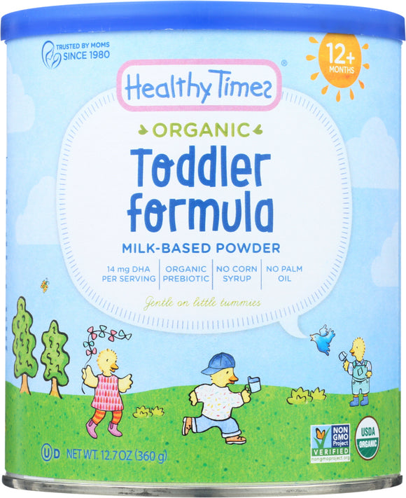 HEALTHY TIMES: Milk Toddler Organic, 12.7 oz