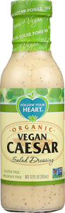 FOLLOW YOUR HEART: Organic Vegan Caesar Salad Dressing, 12 oz