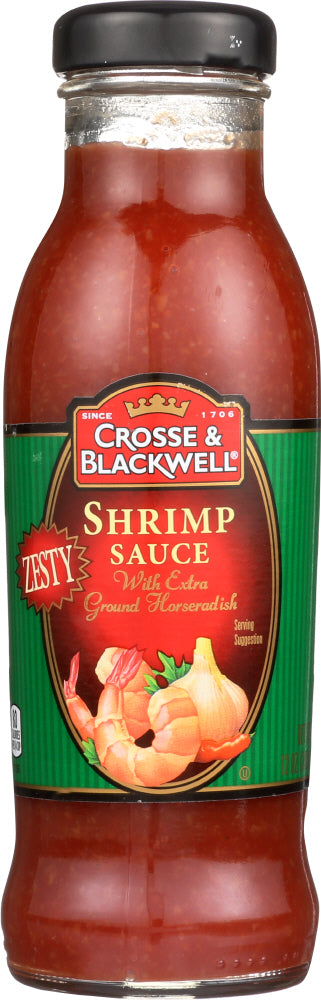 CROSSE & BLACKWELL: Zesty Shrimp Sauce, 12 oz