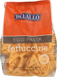 DELALLO: Pasta Egg Fettuccine, 8.8 oz