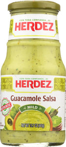 HERDEZ: Salsa Guacamole Mild, 15.7 oz