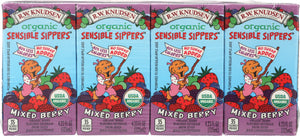 KNUDSEN: Organic Sensible Sippers Mixed Berry 8 Packs, 33.84 oz