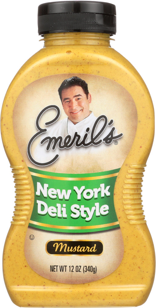 EMERILS: New York Deli Style Mustard, 12 oz