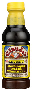 CLAUDES: Marinade Meat Mesquite, 16 oz