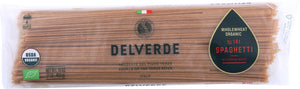 DEL VERDE: Whole Wheat Pasta Spaghetti, 16 oz