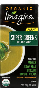 IMAGINE: Super Greens Creamy Soup Organic, 32 oz