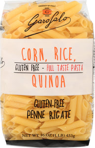 GAROFALO: Penne Rigate Pasta Gluten Free, 16 oz