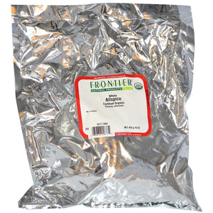 FRONTIER HERB: Organic Allspice Whole, 16 oz