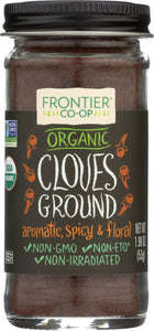 FRONTIER HERB: Organic Cloves Ground Bottle, 1.9 oz