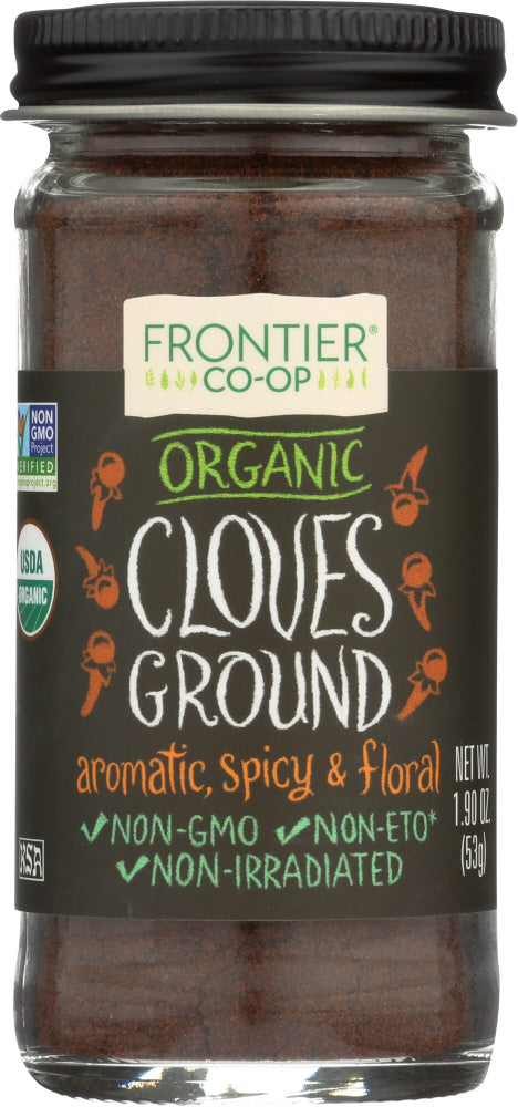 FRONTIER HERB: Organic Cloves Ground Bottle, 1.9 oz