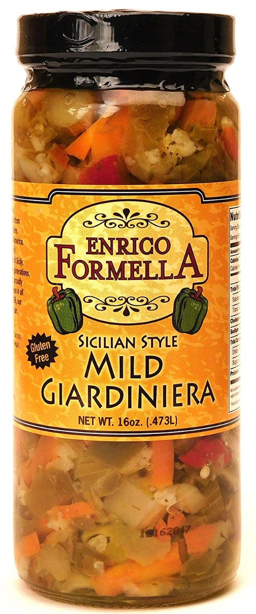 ENRICO FORMELLA: Giardiniera Mild, 16 oz