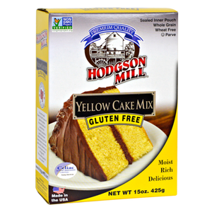 HODGSON MILL: Yellow Cake Mix Gluten Free, 15 oz