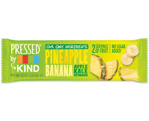 KIND: Pressed Bar Pineapple Banana Kale Spinach, 1.2 oz