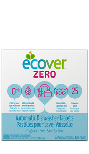ECOVER: Automatic Dishwasher Tablets Zero, 17.6 oz