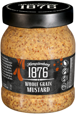 HENGSTENBERG: 1876 Whole Grain Mustard, 9.5 oz