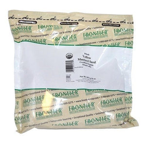 FRONTIER HERB: Mustard Seed Yellow, 16 oz