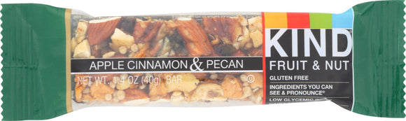 KIND: Fruit and Nut Bar Apple Cinnamon and Pecan, 1.4 oz