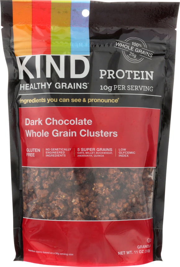 KIND: Dark Chocolate Whole Grain Clusters, 11 oz