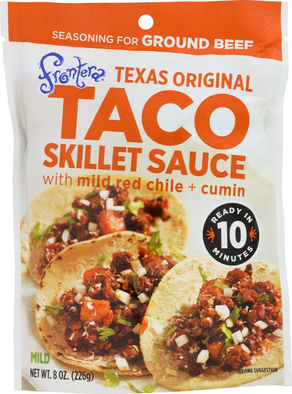 FRONTERA: Ground Beef Taco Skillet Sauce, 8 oz