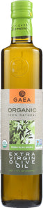GAEA NORTH AMERICA: Organic Extra Virgin Olive Oil, 17 oz