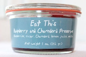 EAT THIS: Raspberry Chambord Preserves, 5 oz