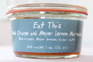 EAT THIS: Marmalade Blood Orange and Lemon, 5 oz