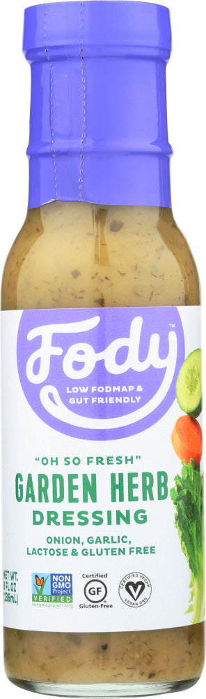 FODY FOOD CO: Low FODMAP Garden Herb Dressing, 8 fo
