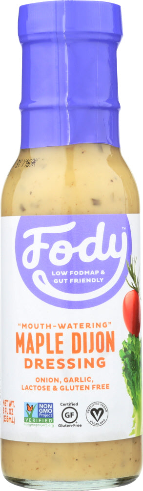 FODY FOOD CO: Low FODMAP Maple Dijon Salad Dressing, 8 fl oz