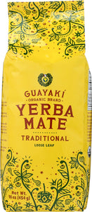 GUAYAKI: Organic Loose Leaf Yerba Mate Traditional, 16 oz