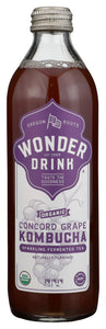 KOMBUCHA WONDER DRINK: Tea Concord Grape, 14 oz