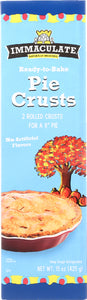 IMMACULATE BAKING: Ready-to-Bake Pie Crusts, 15 oz