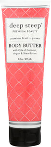 DEEP STEEP: Body Butter Passion Fruit Guava, 8 oz