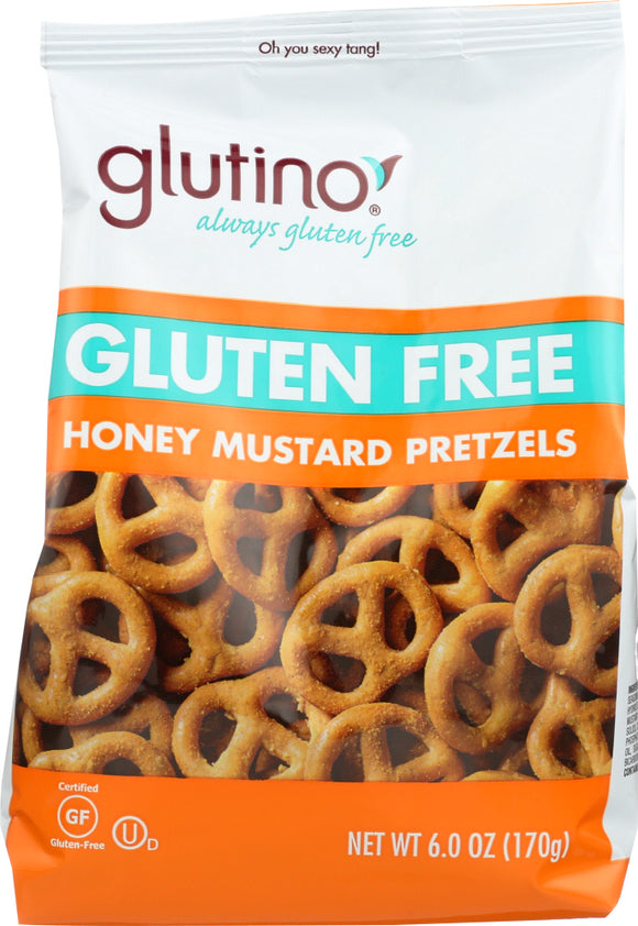 GLUTINO: Pretzel Honey Mustard, 6 oz