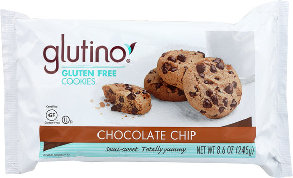 GLUTINO: Cookie Chocolate Chip, 8.6 oz
