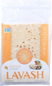 CALIFORNIA LAVASH: Traditional Lavash Flat Bread, 10 oz
