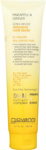 GIOVANNI COSMETICS: 2Chic Ultra-Revive Intensive Hair Mask Pineapple & Ginger, 5.1 oz