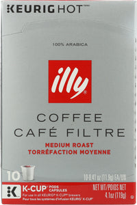 ILLYCAFFE: K-cup Medium Roast Coffee, 10 pc