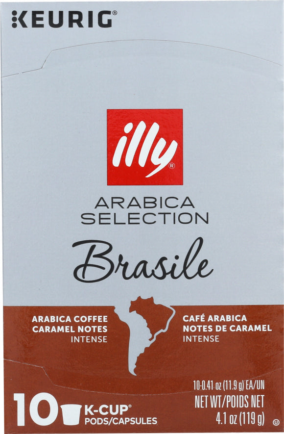 ILLYCAFFE: Arabica Selection K-Cup Pods Brasile, 4.1 oz