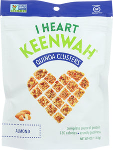 I HEART KEENWAH: Quinoa Cluster Almond, 4 oz
