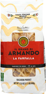 GRANO ARMANDO: Pasta Farfalla, 500 gm