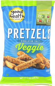 GOOD HEALTH: Pretzels Veggie, 8 oz