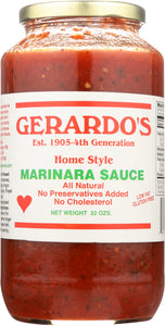 GERARDOS: Sauce Marinara, 32 oz