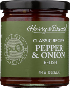 HARRY & DAVID: Pepper and Onion Relish, 10 oz