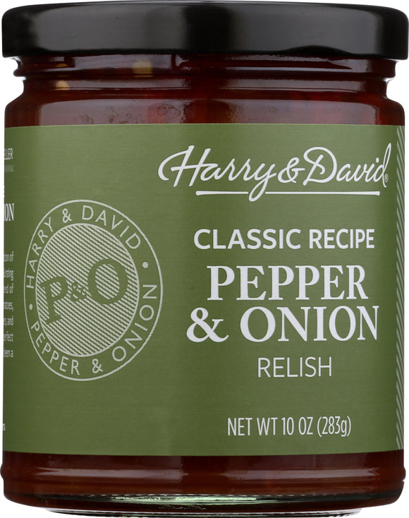 HARRY & DAVID: Pepper and Onion Relish, 10 oz